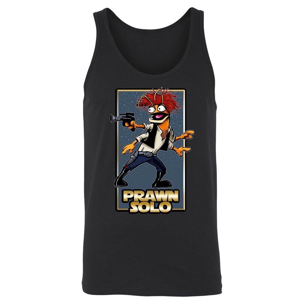 Unisex Jersey Tank - 6ZGQVSW1 - Black - 14