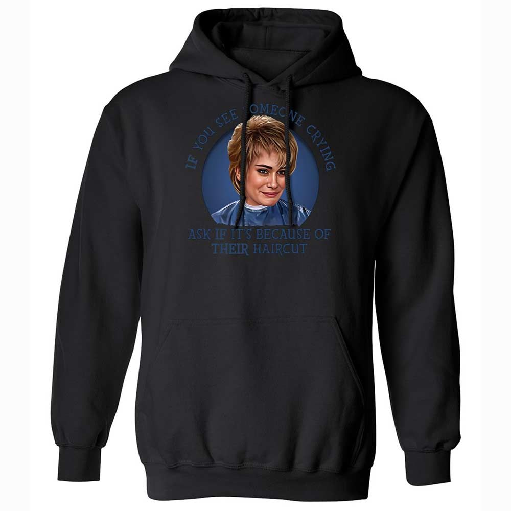 Classic Unisex Hoodie - B1YLXYDT - Black - 14