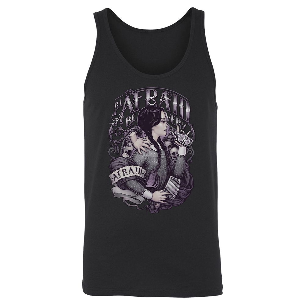 Unisex Jersey Tank - H66P8H5J - Black - 14