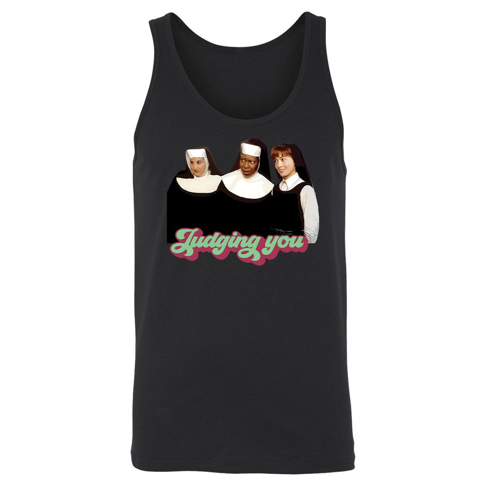 Unisex Jersey Tank - 84J6PTHZ - Black - 14