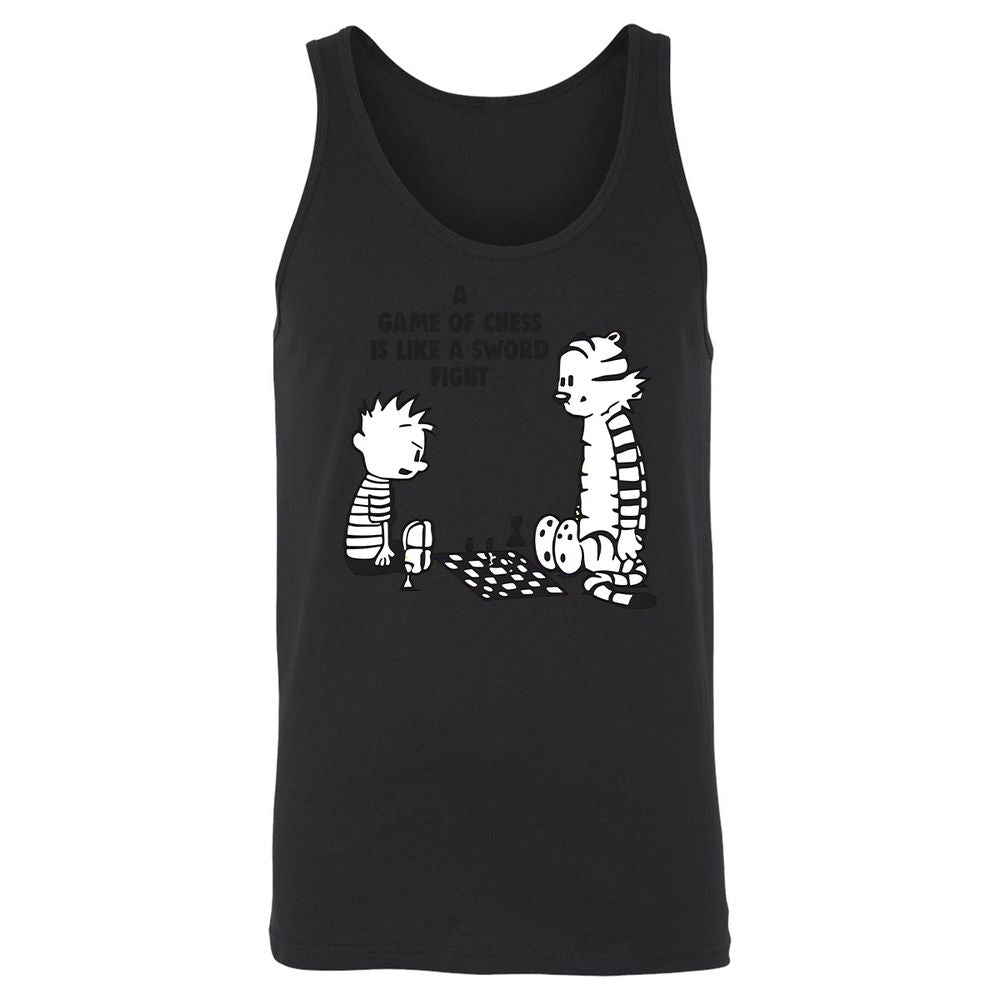 Unisex Jersey Tank - BYEEE6TR - Black - 14