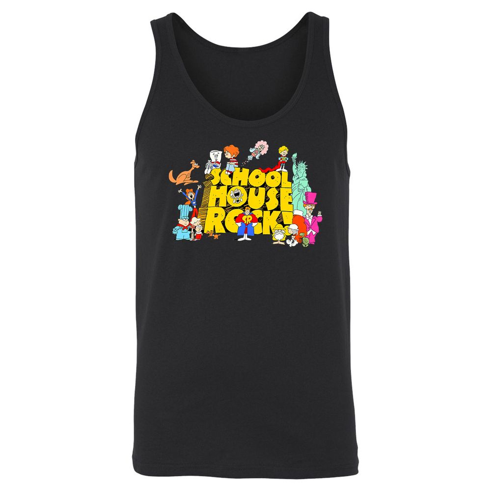 Unisex Jersey Tank - HT9CC8LD - Black - 14