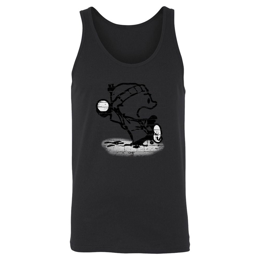 Unisex Jersey Tank - H4KDJTKC - Black - 14