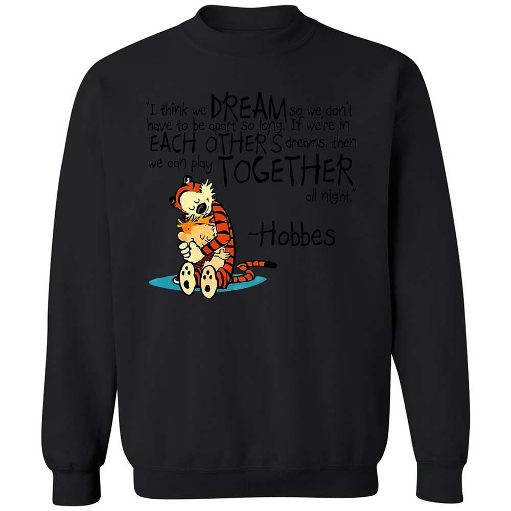 Calvin Hobbes Dreams - Black - 14