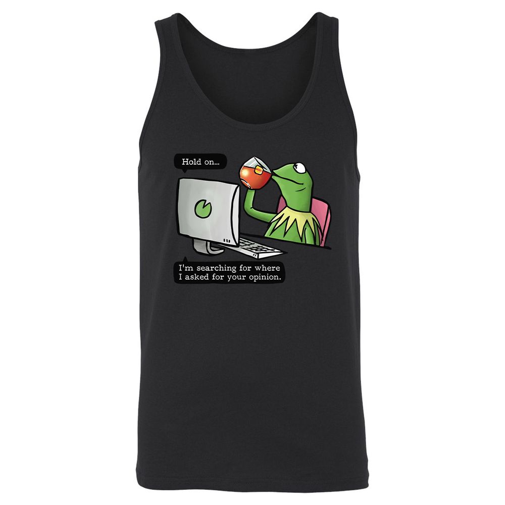 Unisex Jersey Tank - 5PQYC63W - Black - 14
