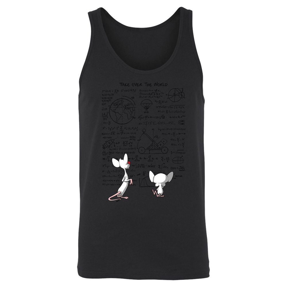 Unisex Jersey Tank - RJ6GYJS6 - Black - 14
