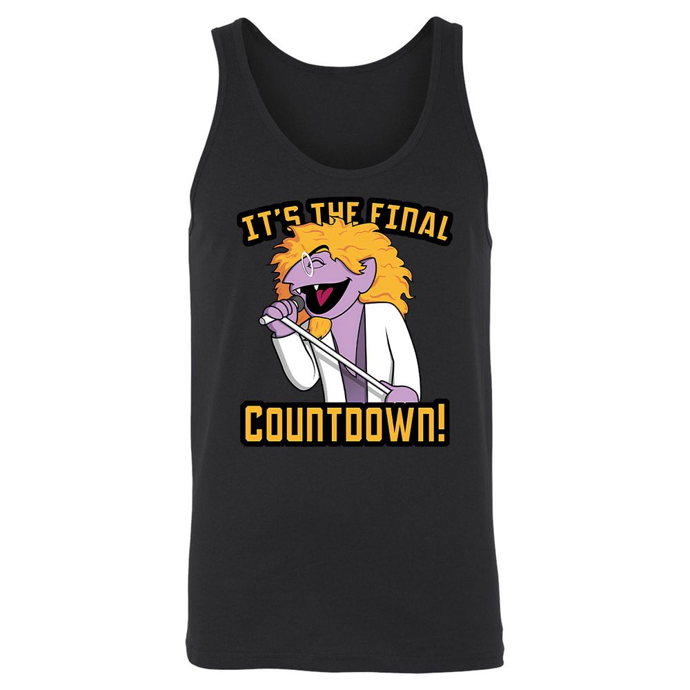 Unisex Jersey Tank - HMNGYPGF - Black - 14
