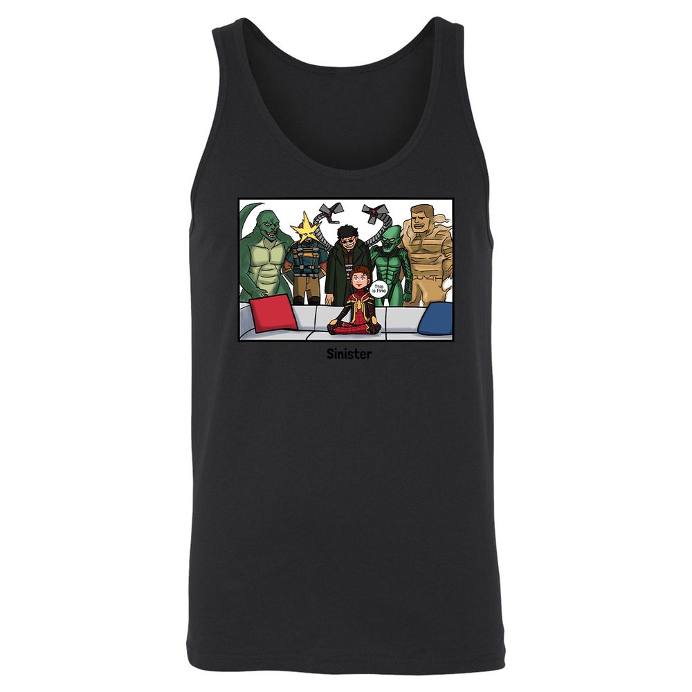 Unisex Jersey Tank - EPMSHP3A - Black - 14