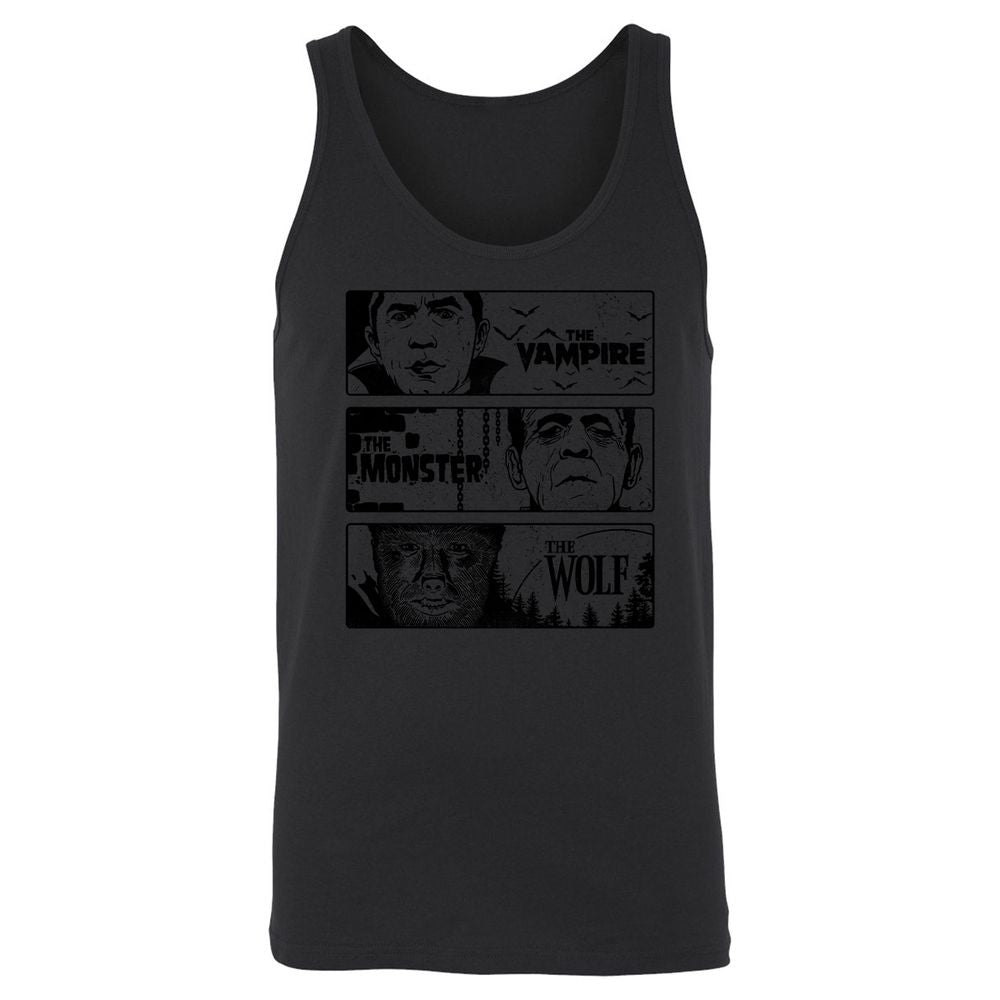 Unisex Jersey Tank - JCJR3U3X - Black - 14