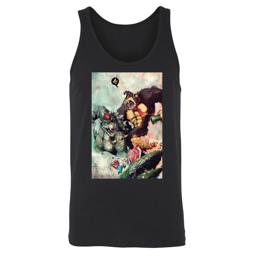 Unisex Jersey Tank - 37AFQHEZ - Black - 14