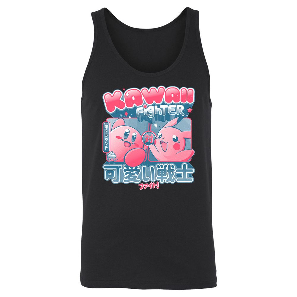 Unisex Jersey Tank - JHF4E23P - Black - 14