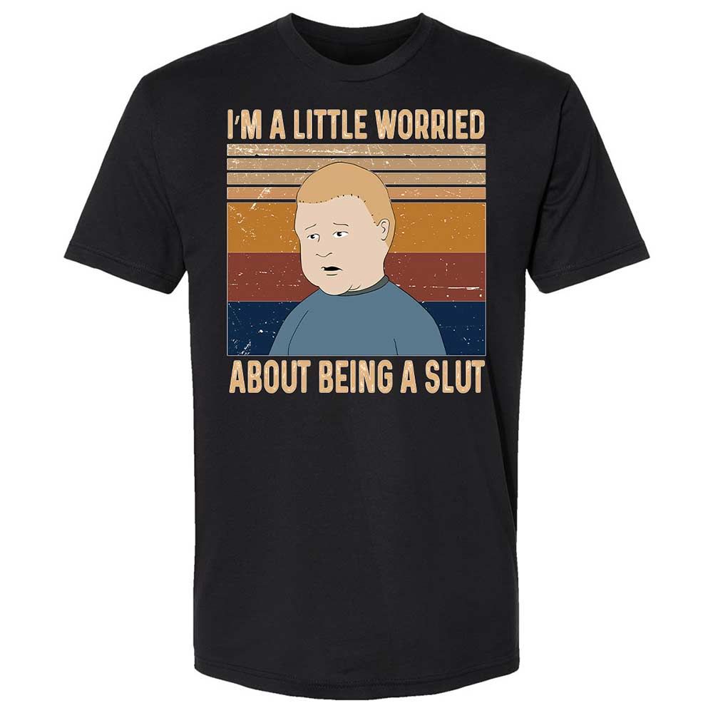 I'm a Little Worried About Being a Slut - Black - 14