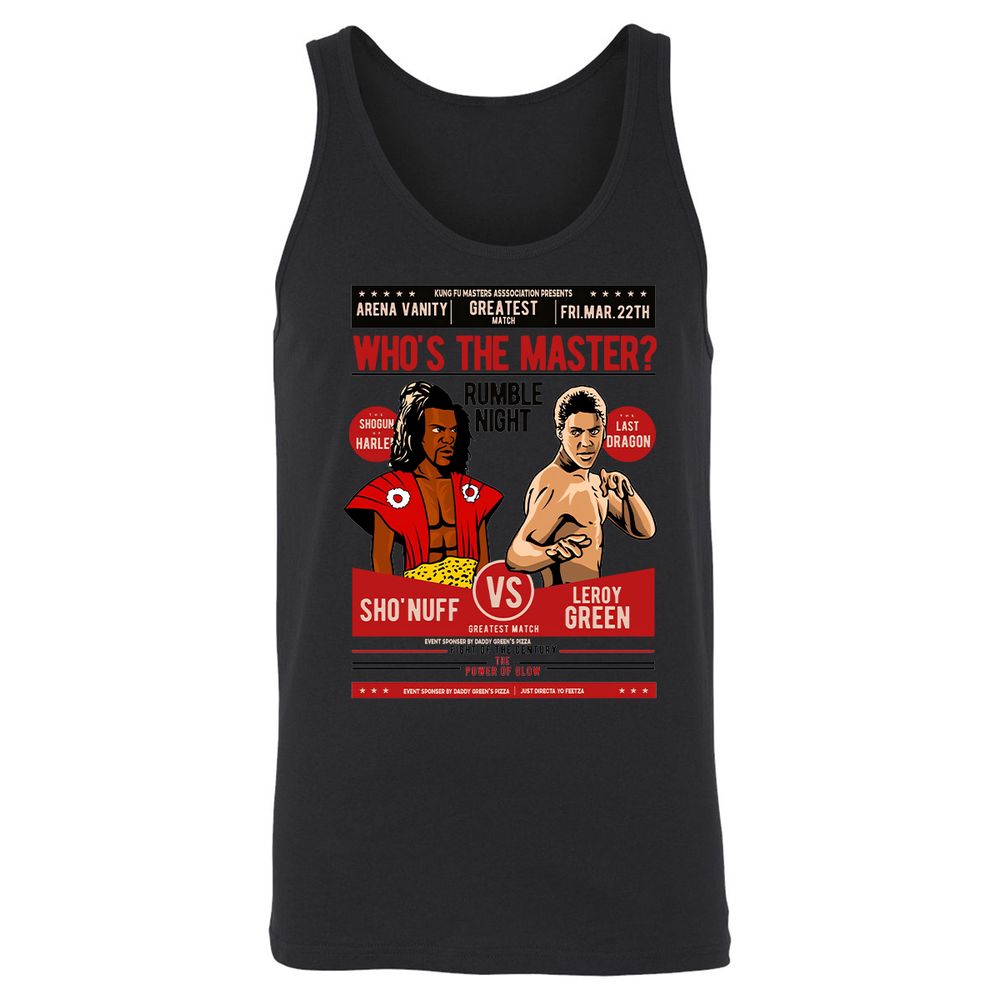Unisex Jersey Tank - TWVBNBCZ - Black - 14