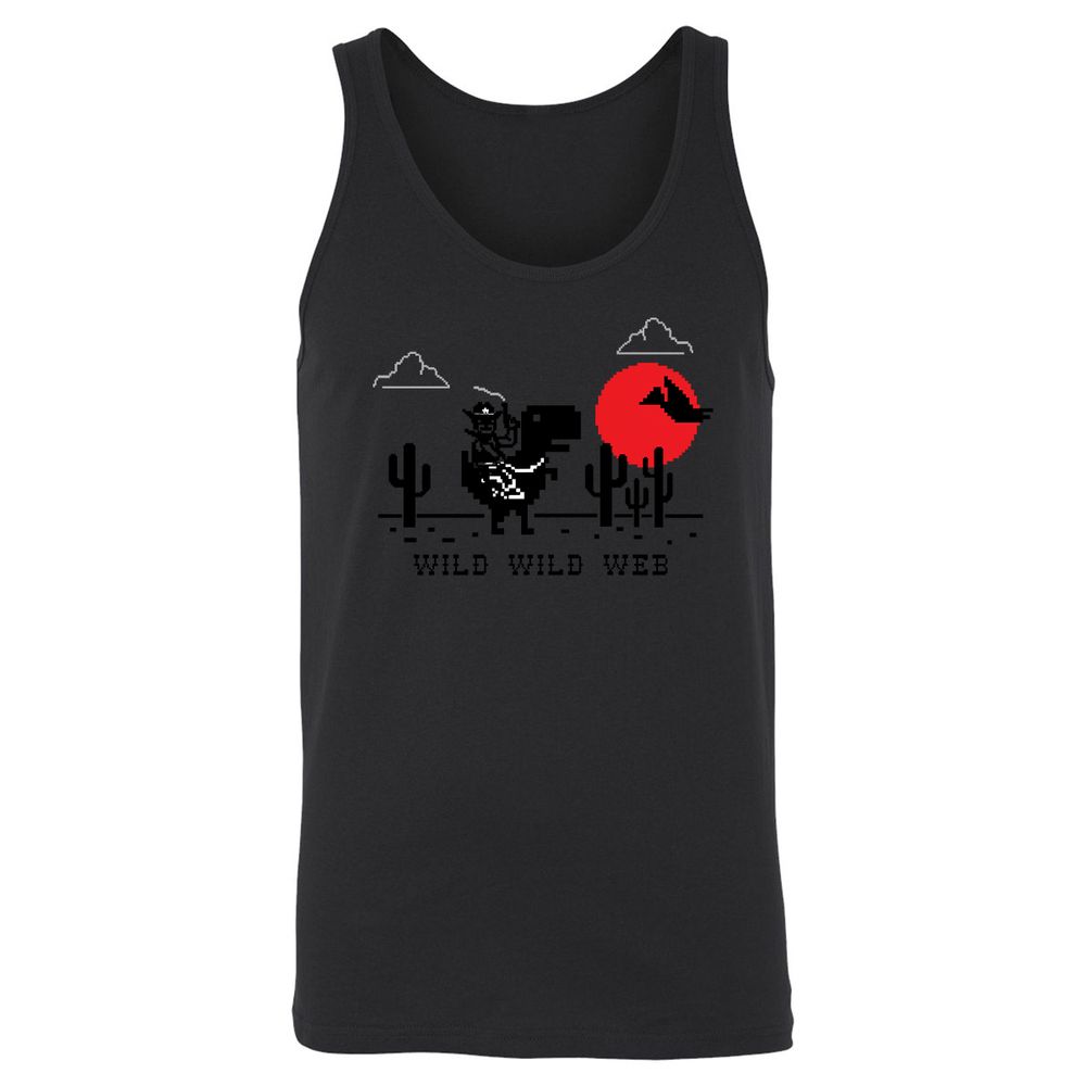 Unisex Jersey Tank - GHAM444S - Black - 14
