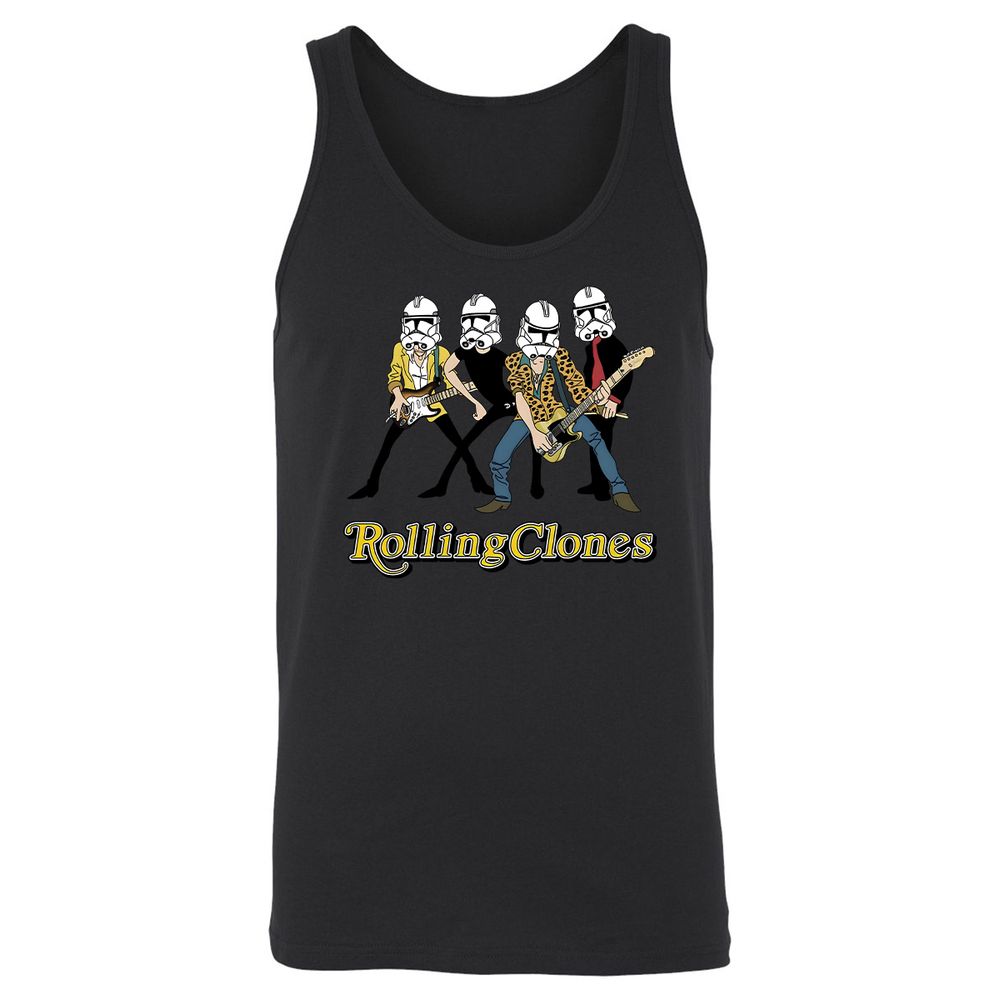 Unisex Jersey Tank - HG7VNNFY - Black - 14