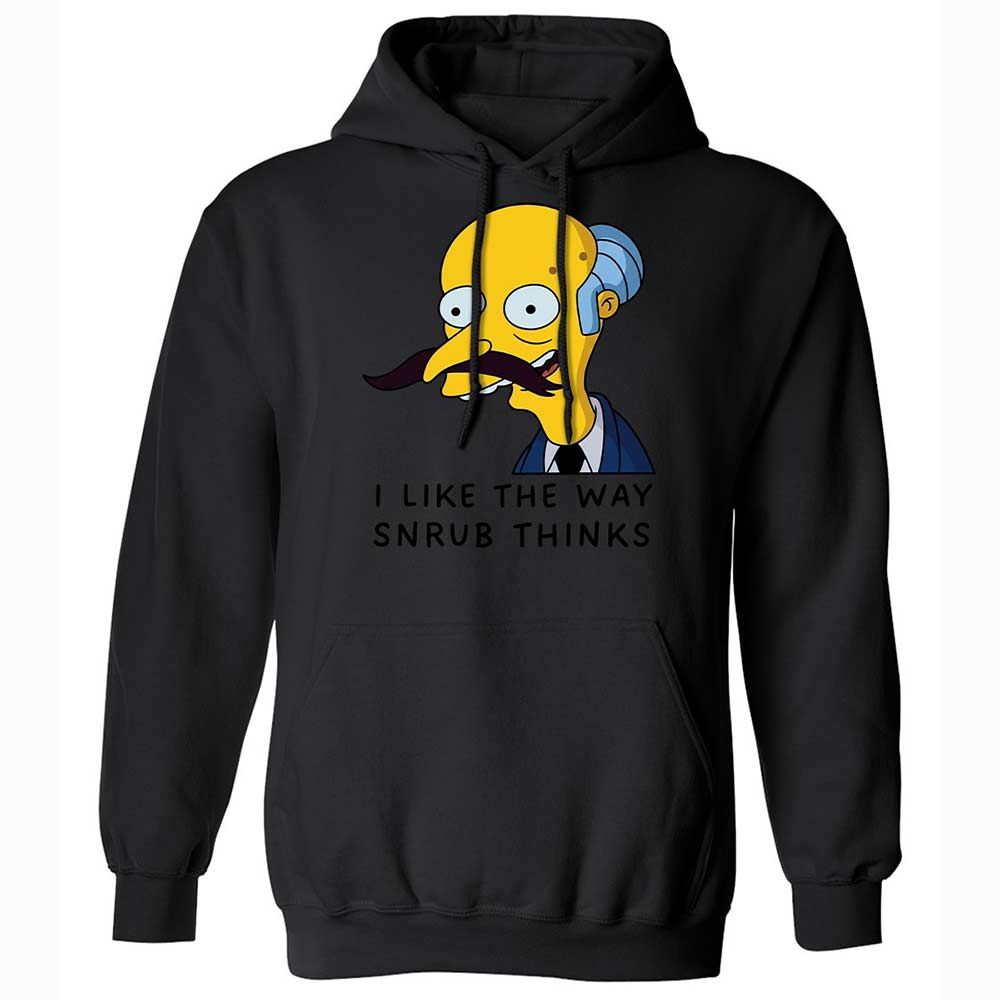 I Like the Way Snrub Thinks - Black - 14