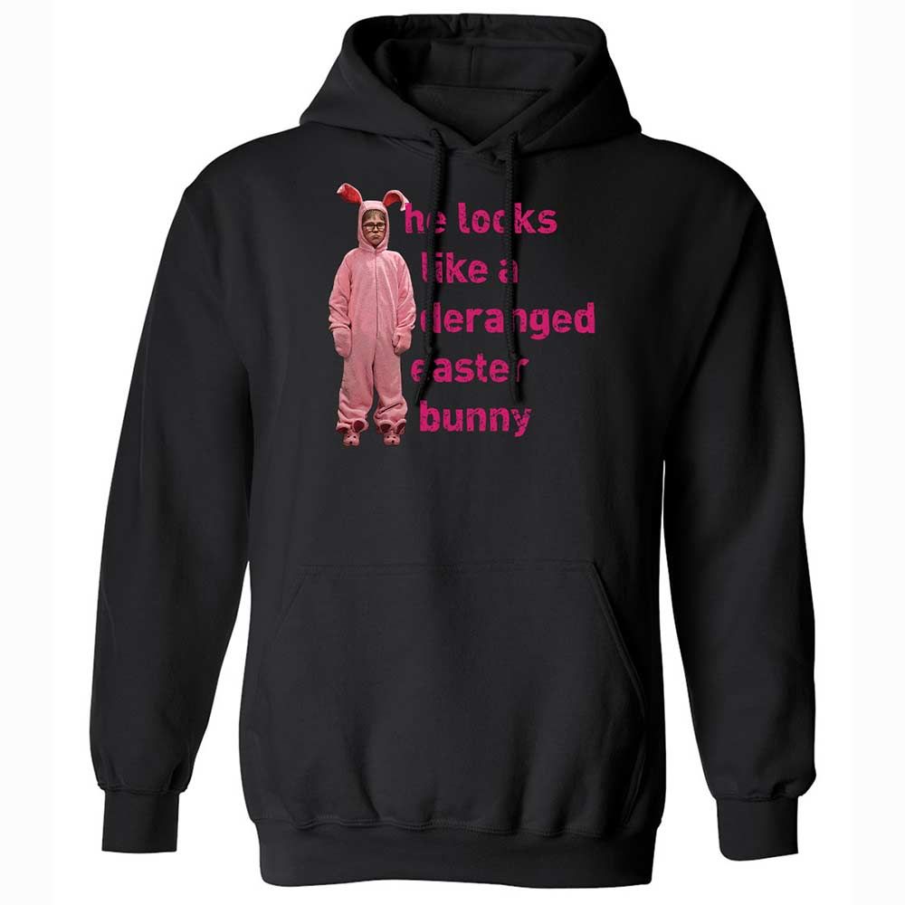 He Looks Like a Deranged Easter Bunny - Black - 14