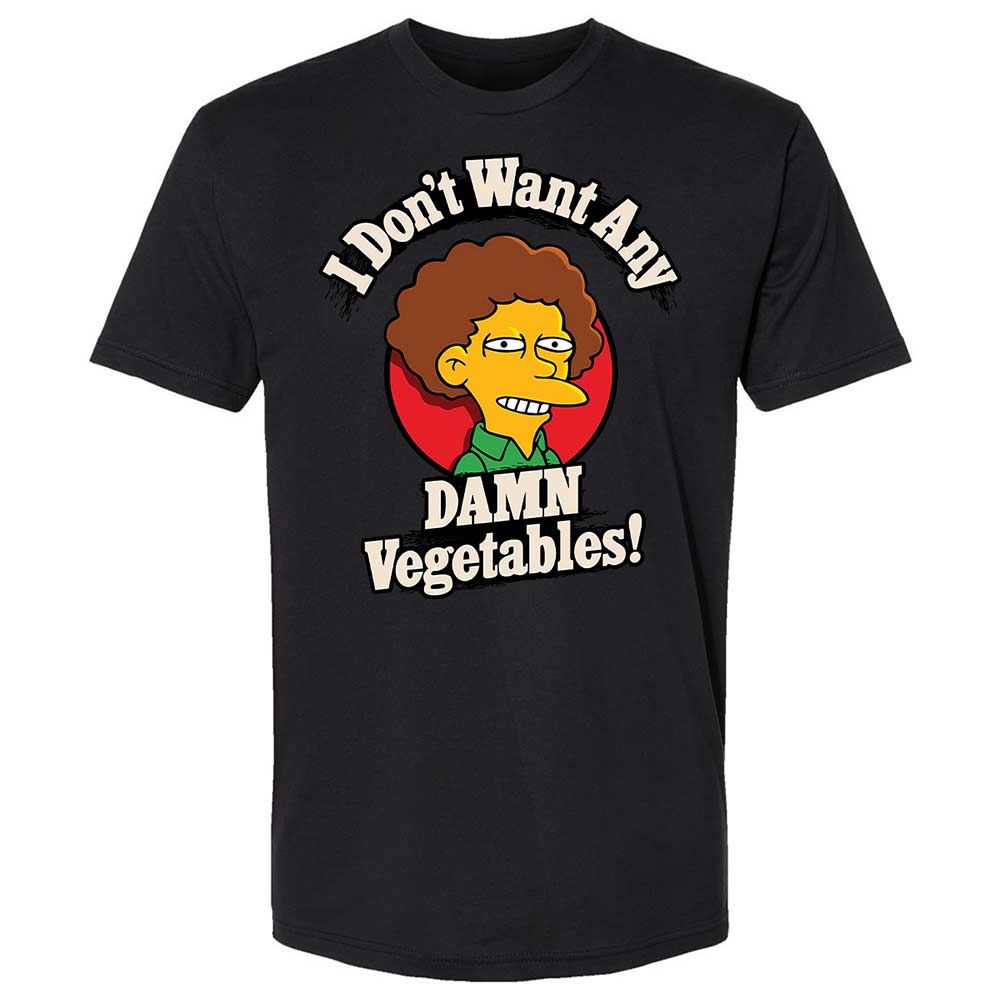 I Don't Want Any Damn Vegetables! - Black - 14