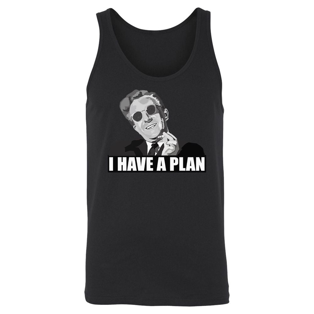 Unisex Jersey Tank - W4LGB547 - Black - 14