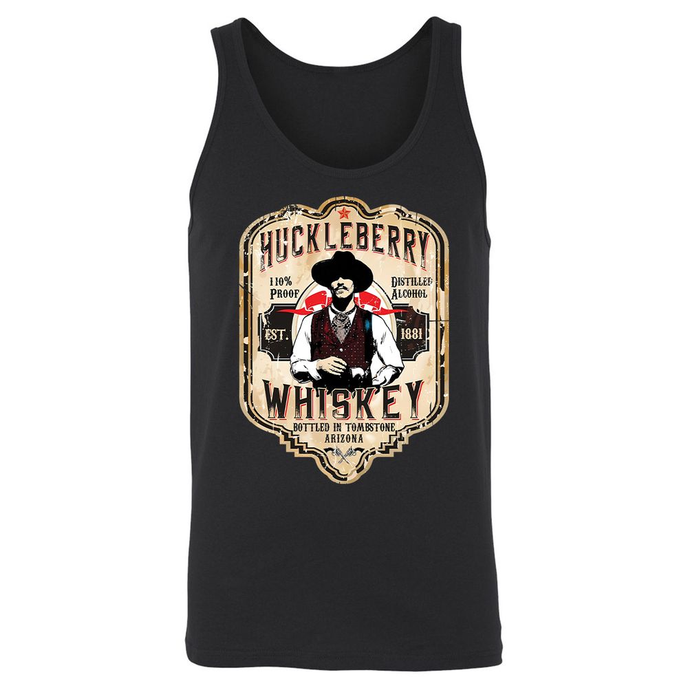 Huckleberry Whiskey Label - Black - 14