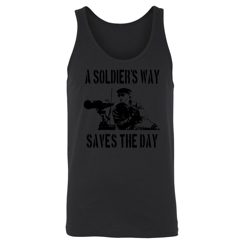 Unisex Jersey Tank - ETZAYZ6K - Black - 14