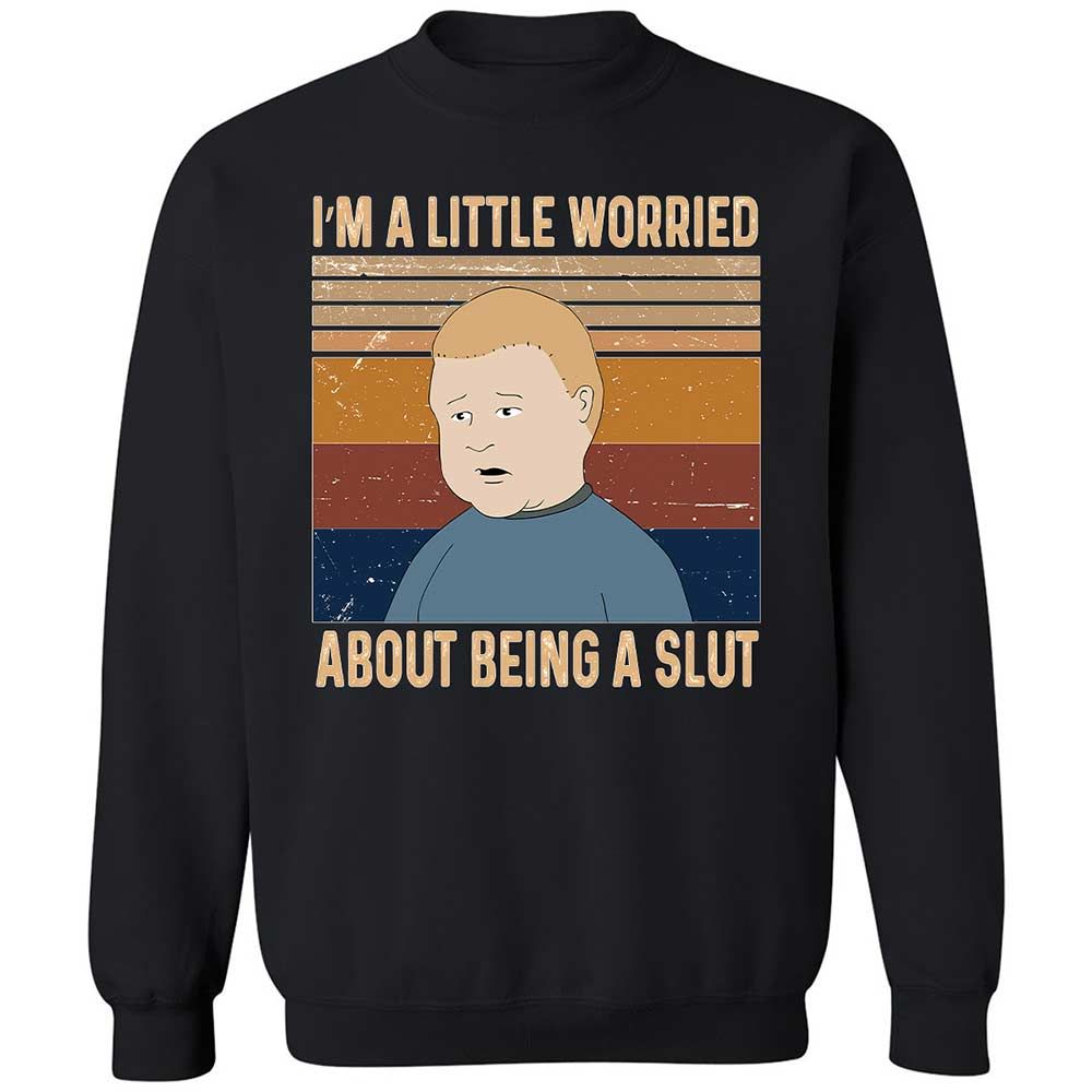 I'm a Little Worried About Being a Slut - Black - 14