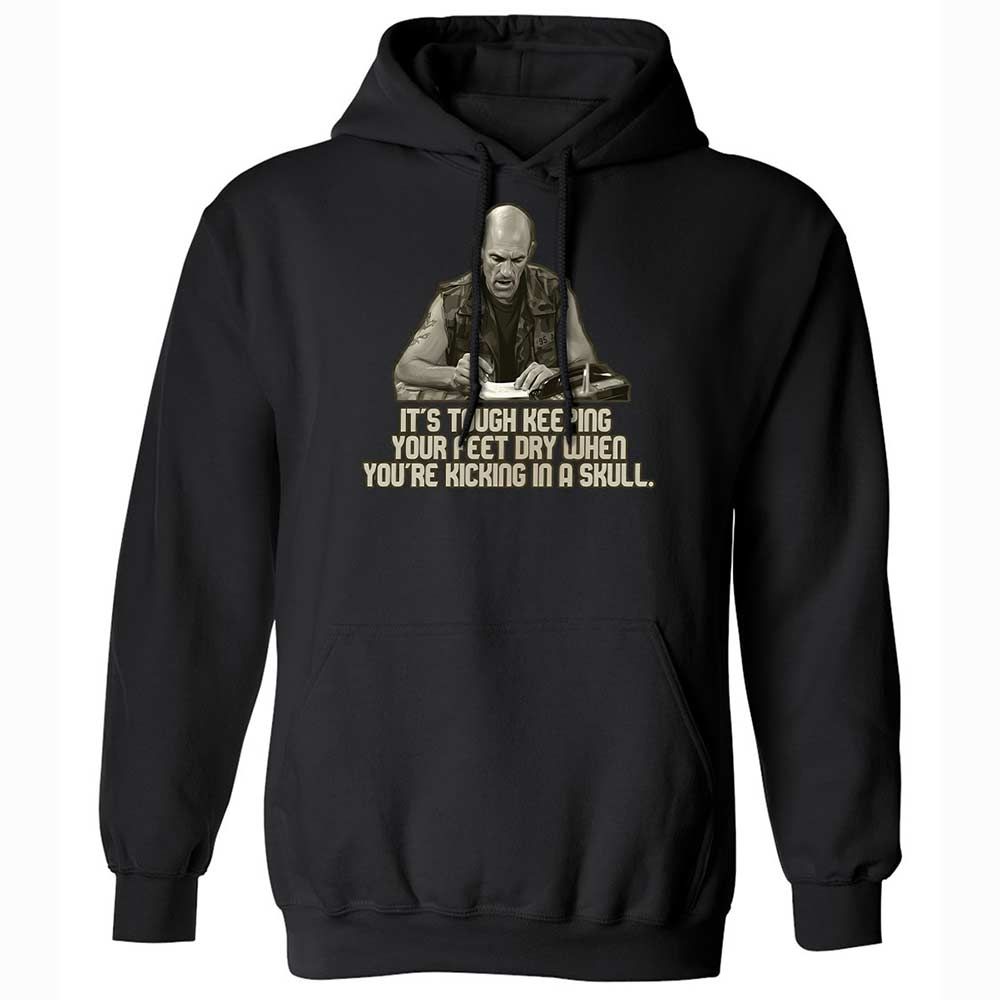 Classic Unisex Hoodie - V8Y1JRCS - Black - 14
