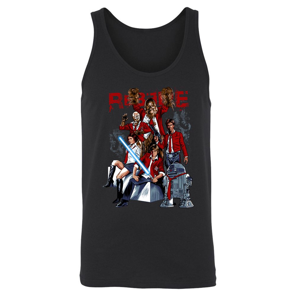 Unisex Jersey Tank - 4291PZB2 - Black - 14