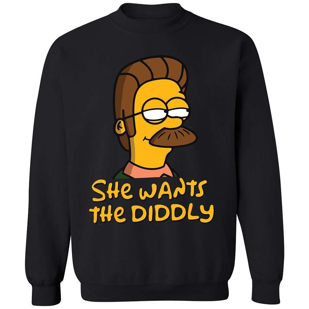 She Wants The Diddly - Black - 14