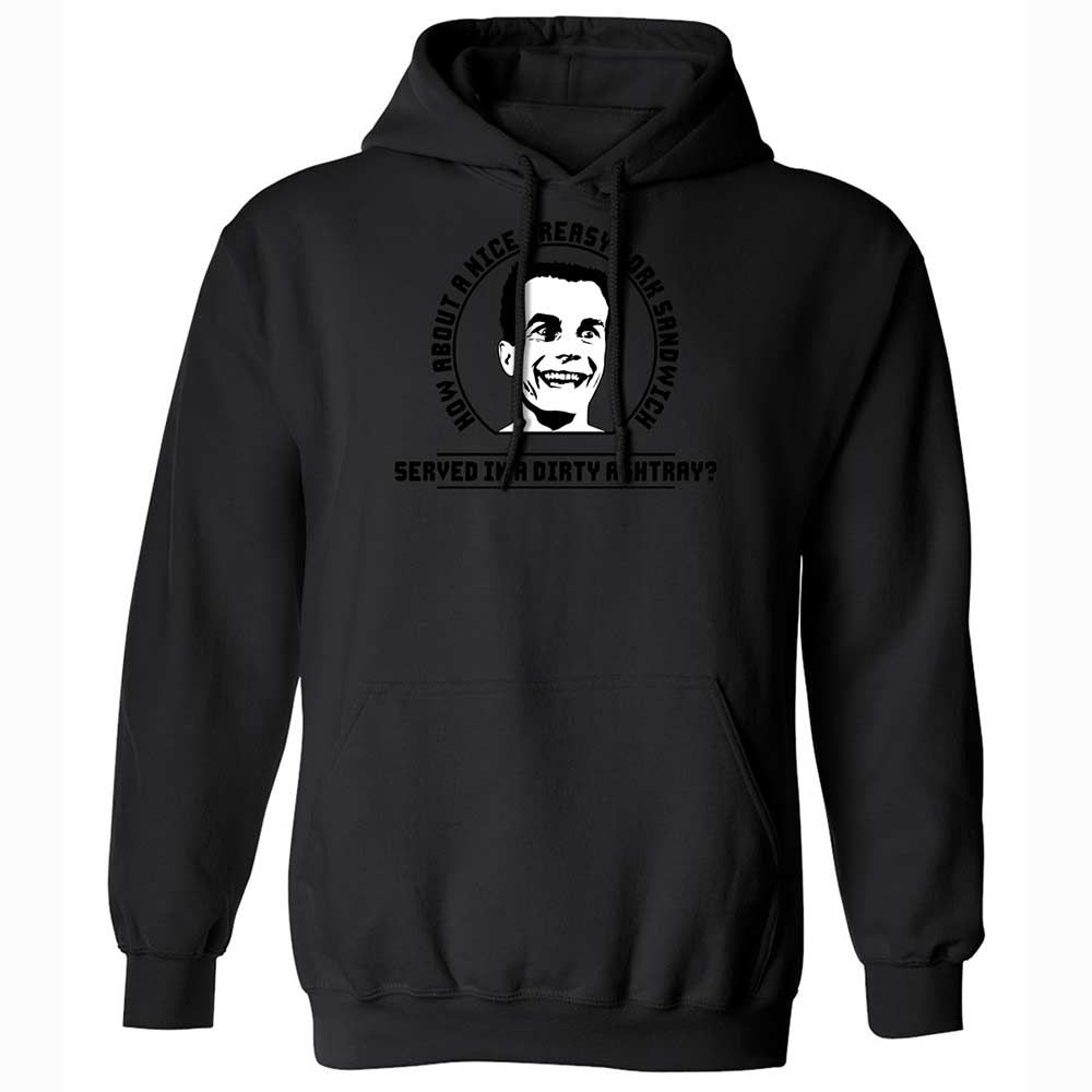 Classic Unisex Hoodie - CQH9XCUT - Black - 14