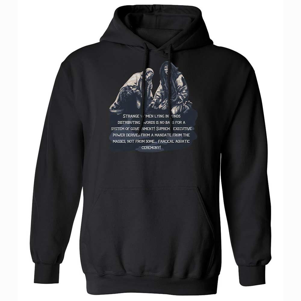 Classic Unisex Hoodie - TY4VDF49 - Black - 14