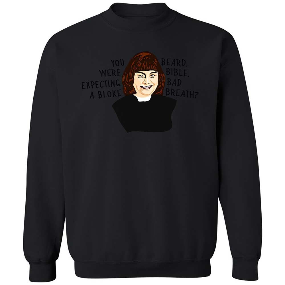 Classic Unisex Sweatshirt - QGQT7TFF - Black - 14