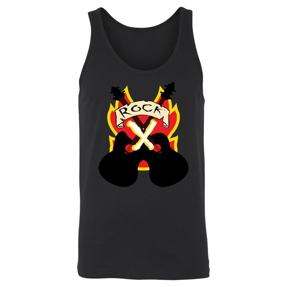 Unisex Jersey Tank - GH5NCR1A - Black - 14