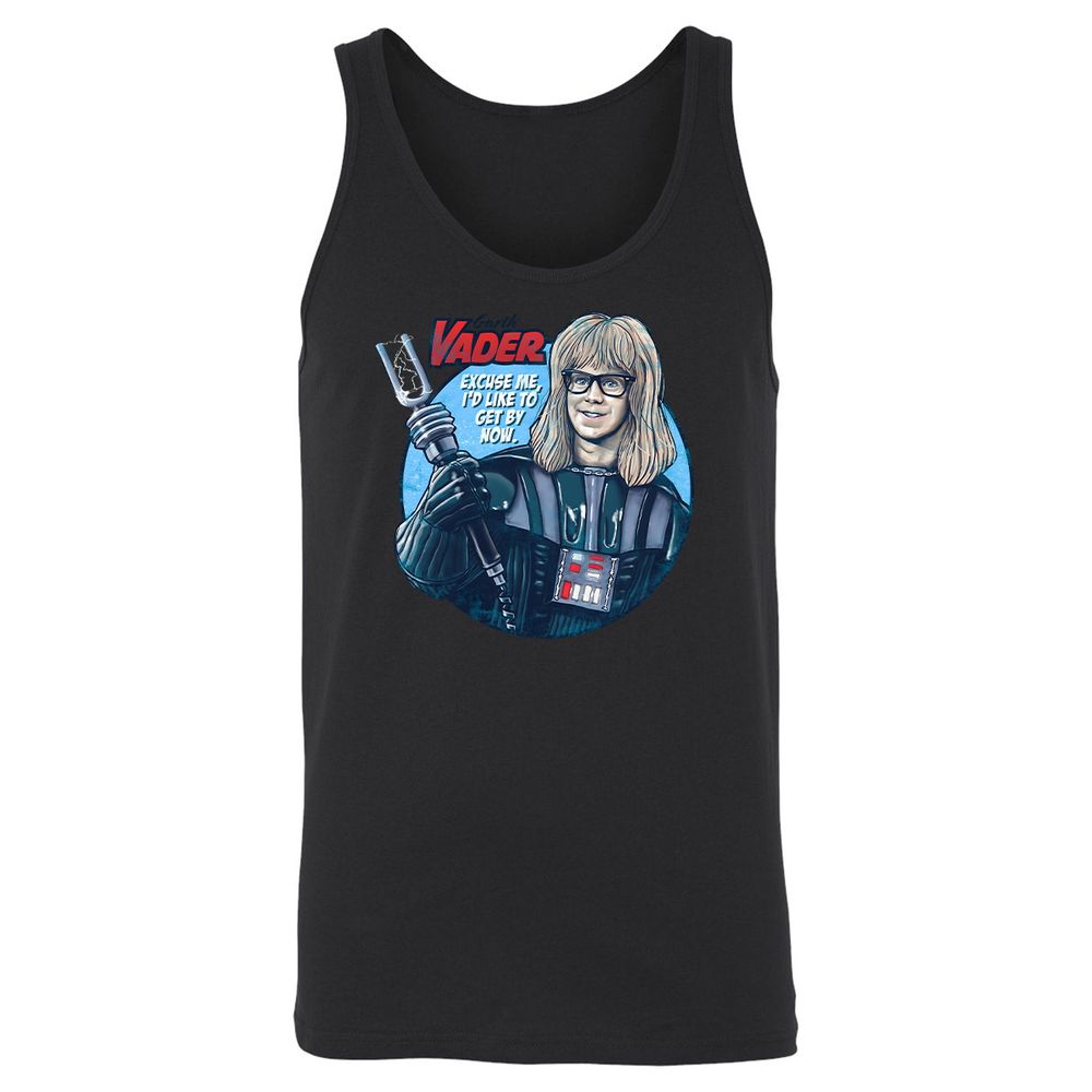 Unisex Jersey Tank - YJU8MVRX - Black - 14