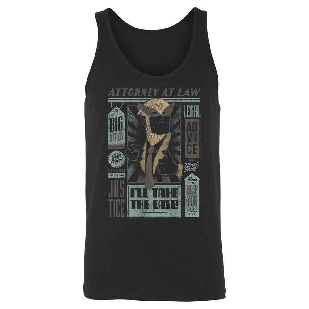 Unisex Jersey Tank - RYZ1QY46 - Black - 14