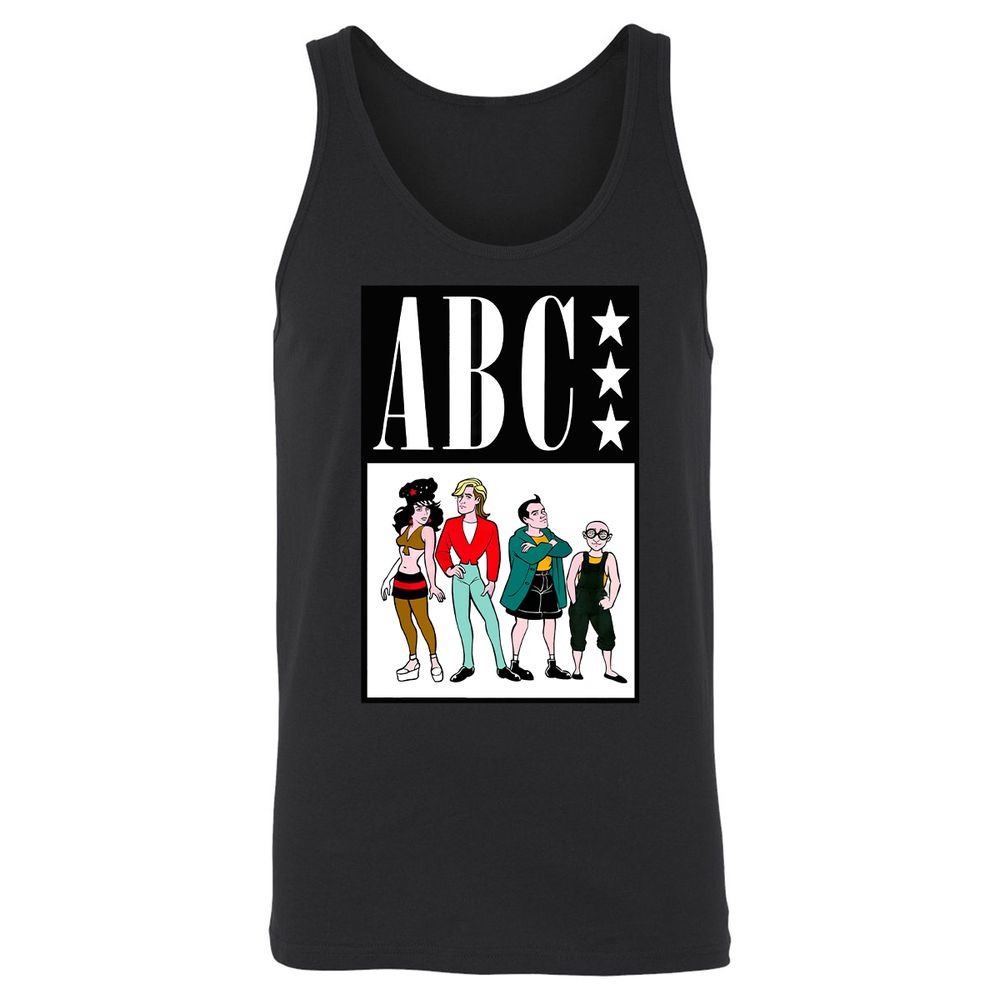 Unisex Jersey Tank - AR12FJZL - Black - 14