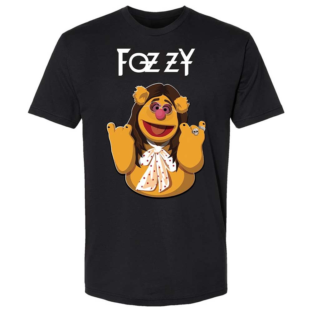 Fozzie Muppet as Rockstar - Black - 14