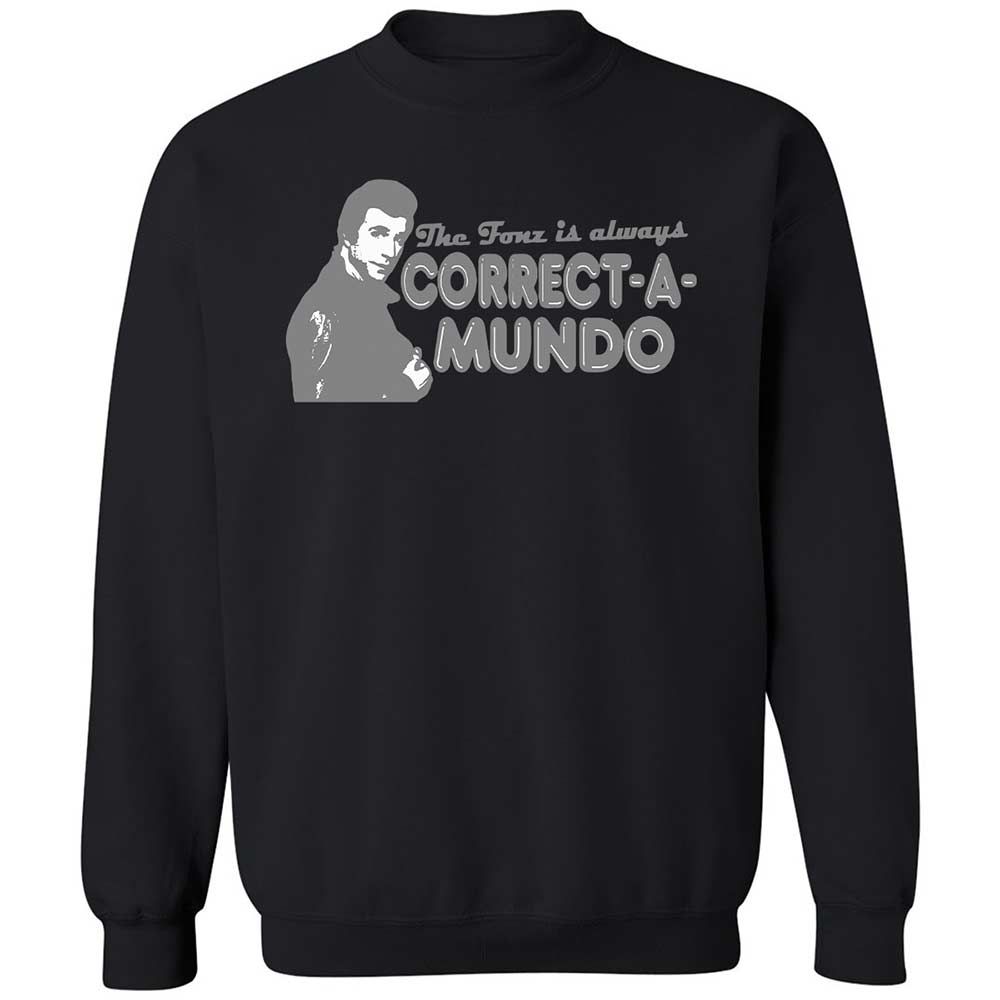 Classic Unisex Sweatshirt - XRXD5VDW - Black - 14