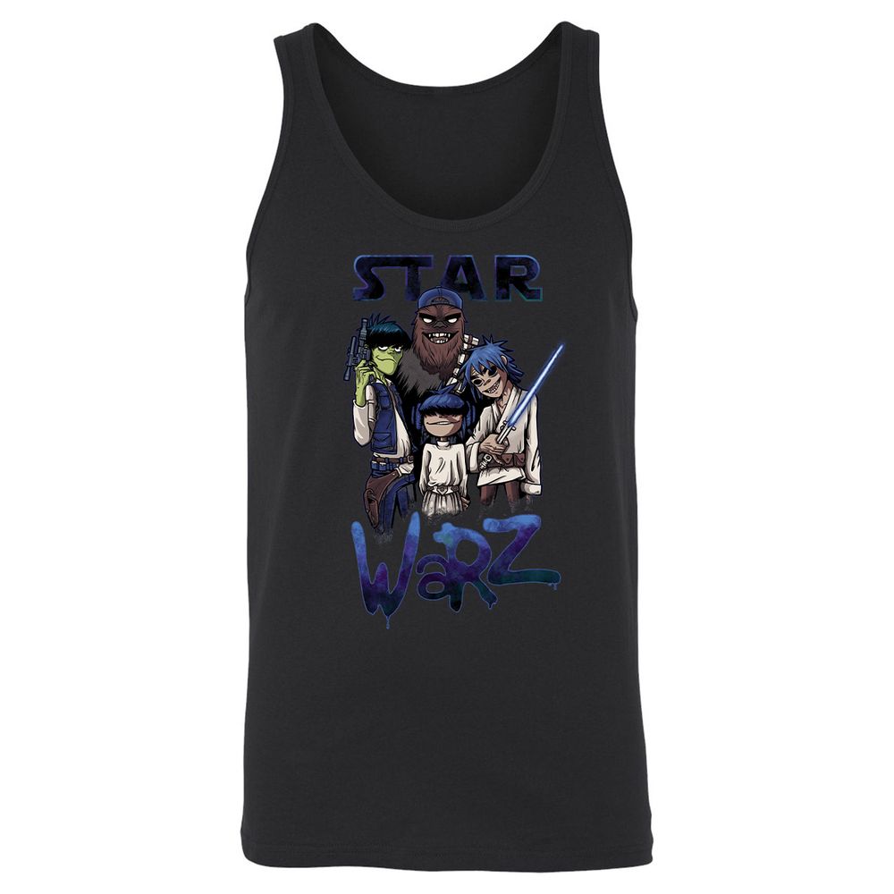 Unisex Jersey Tank - KAU3ZE9M - Black - 14
