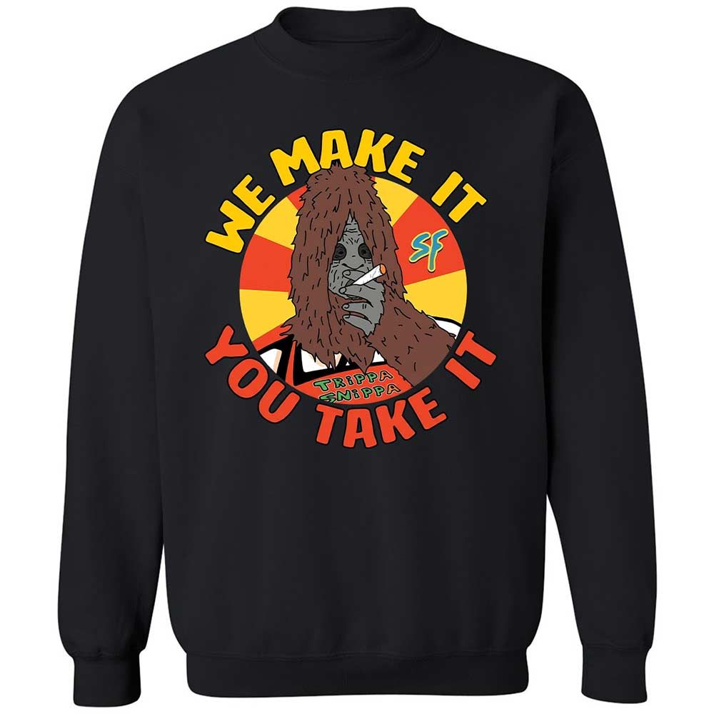 Classic Unisex Sweatshirt - 6UZ5WZHA - Black - 14
