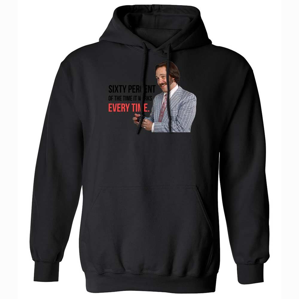 Classic Unisex Hoodie - H1BVRE1T - Black - 14
