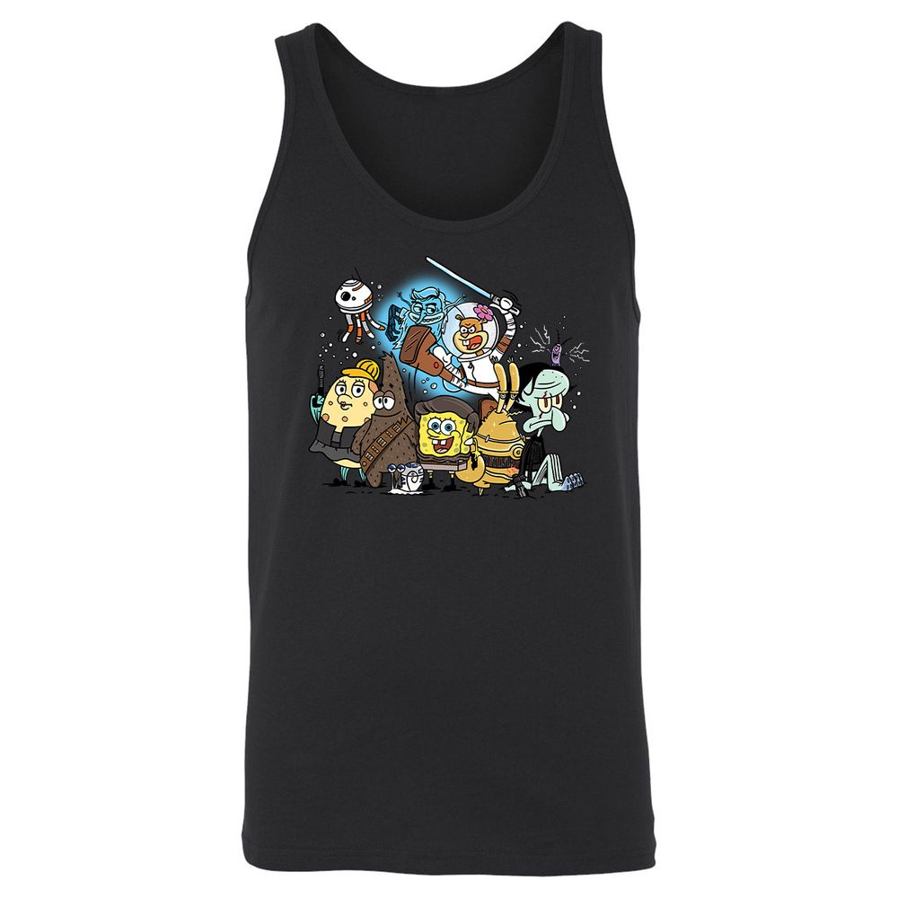 Unisex Jersey Tank - DGQYTNF7 - Black - 14