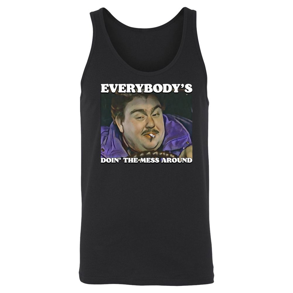 Unisex Jersey Tank - TVGBCPWY - Black - 14