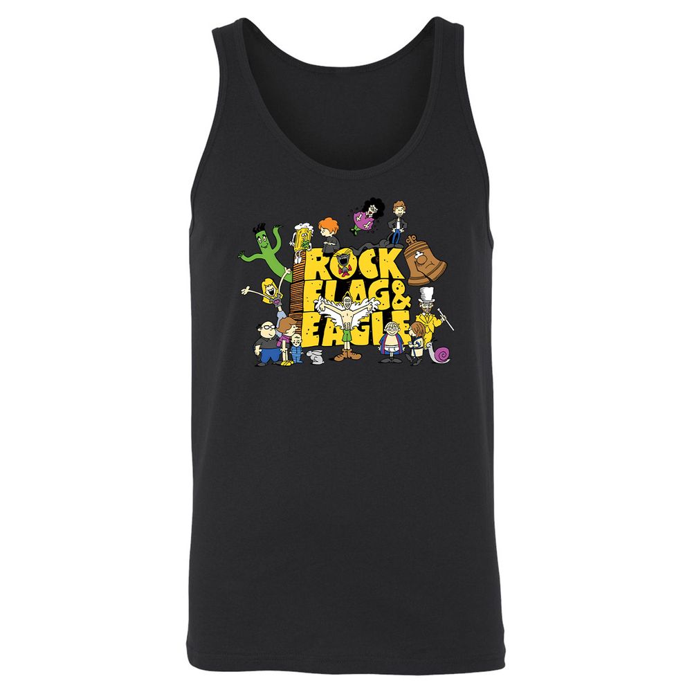 Unisex Jersey Tank - PCD3MAHU - Black - 14