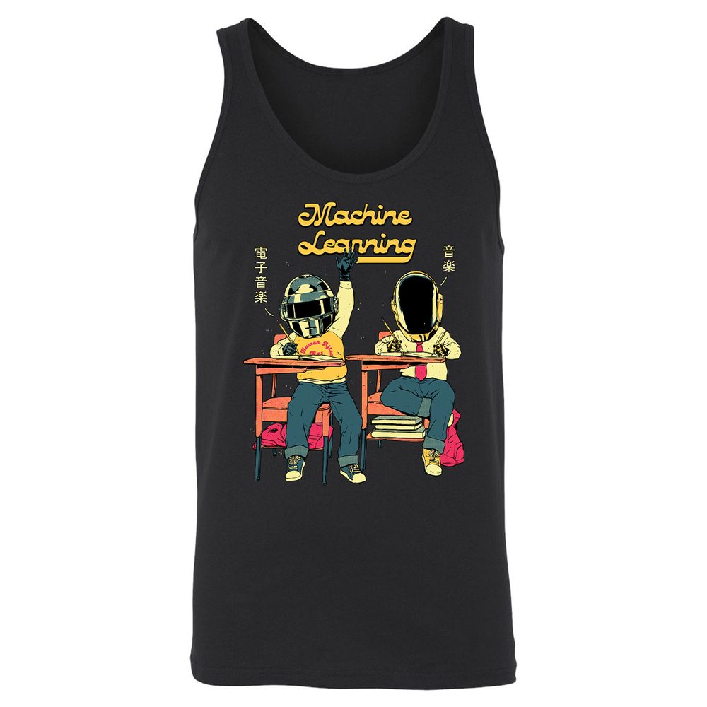 Unisex Jersey Tank - RSCWZK9X - Black - 14