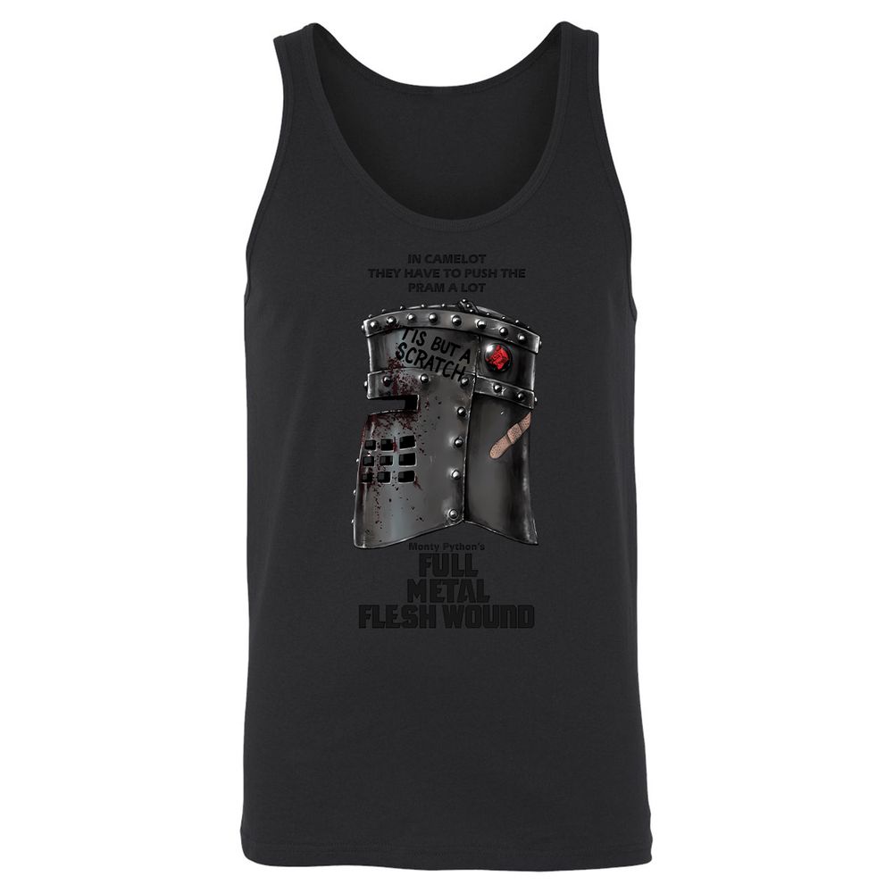 Unisex Jersey Tank - JCDVD43P - Black - 14