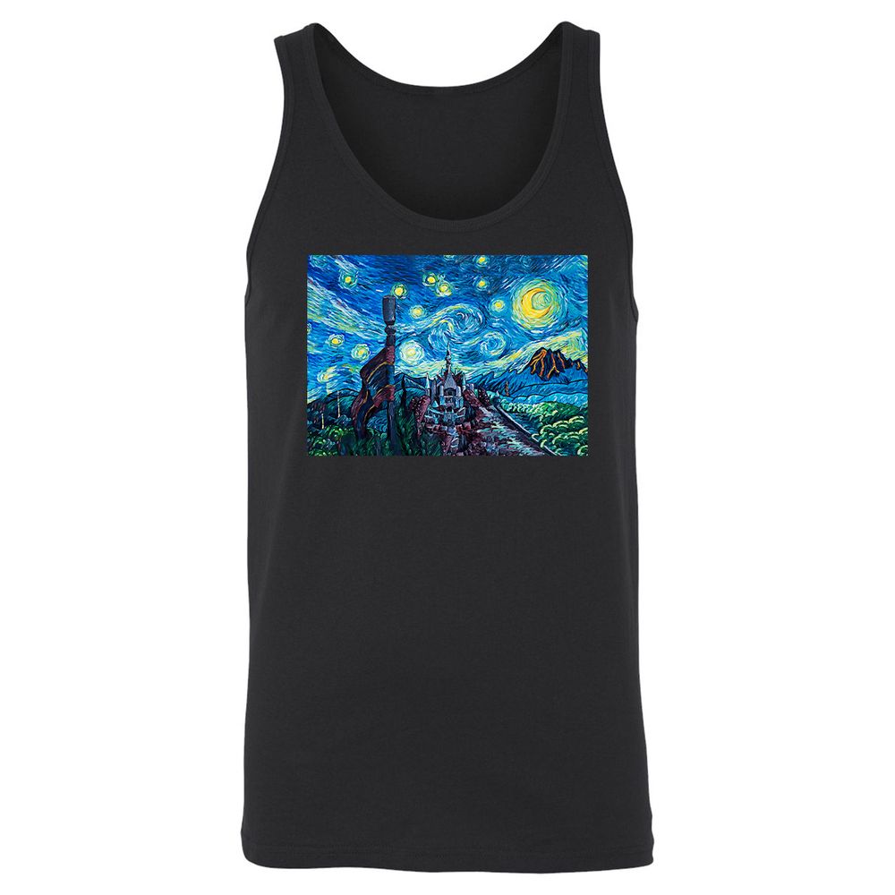 Unisex Jersey Tank - Q2B66REM - Black - 14