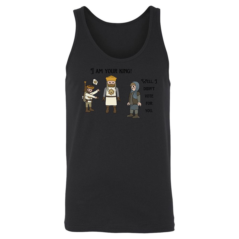 Unisex Jersey Tank - 5N96THGD - Black - 14