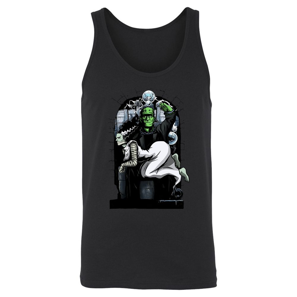 Unisex Jersey Tank - BWQ8RSQ1 - Black - 14