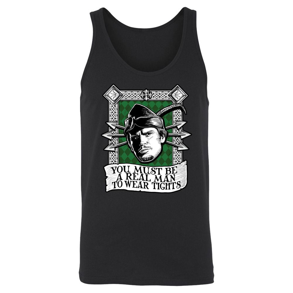Unisex Jersey Tank - BMQEDYWQ - Black - 14